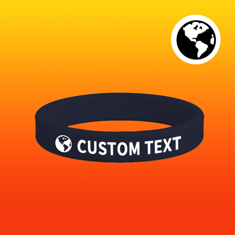28pc Custom Silicone Bracelets Set, Personalised Gift